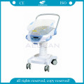 AG-CB021 with weighing and music function hospital adjustable infant cot bed